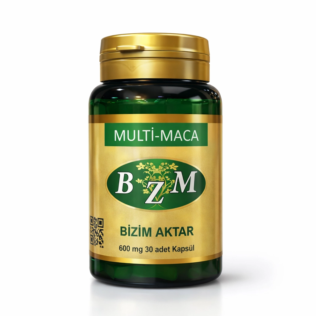 BZM Multi-Maca Kapsülü 600 Mg 30’lu