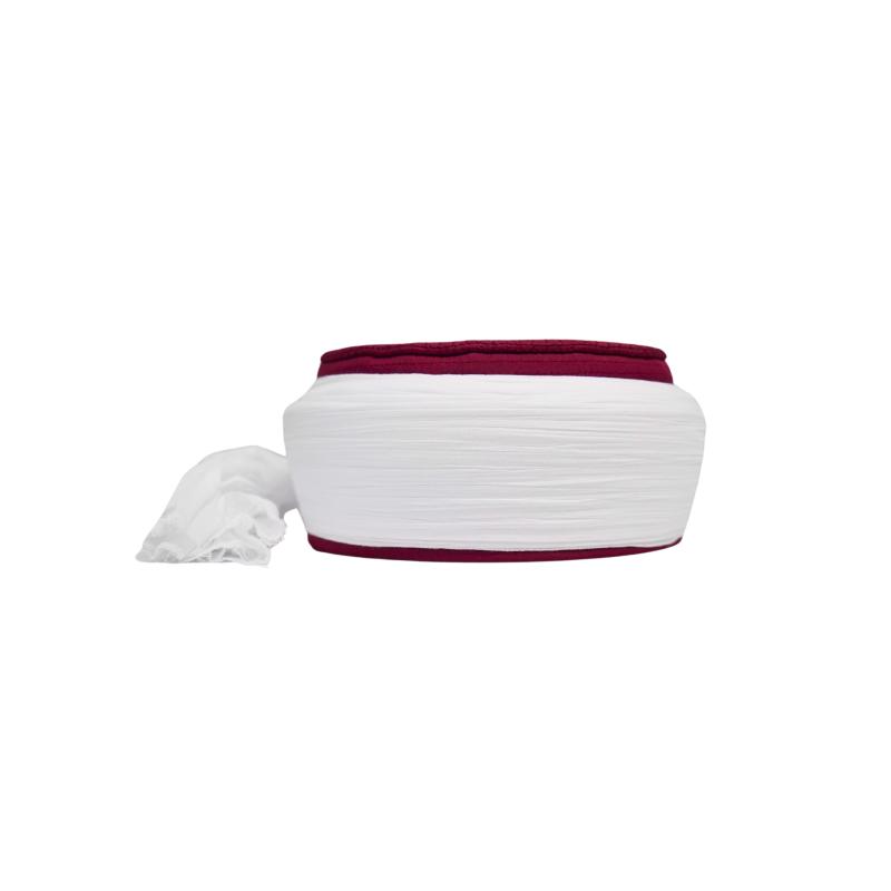 Taylasanlı Sarık-Bordo Takke-Yuvarlak Sarım-Nâli Şerif-5 metre