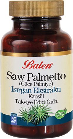 Balen Saw Palmetto (Cüce Palmiye), Isırgan Ekstraktı Kapsül