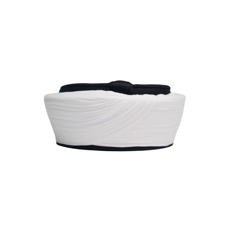 İmam Sarığı-Siyah Takke-Düz Sarım-Kapsüllü-7 metre