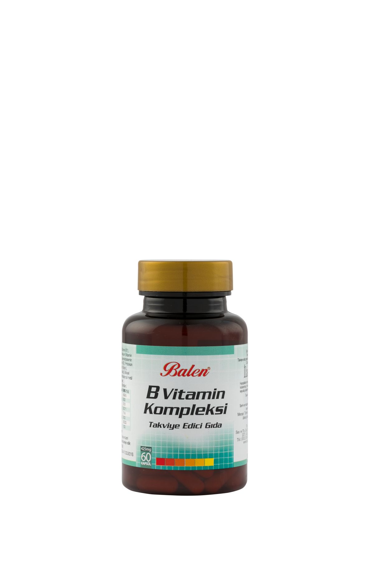 Balen B Vitamini Kompleksi Kapsül 425 MG*60