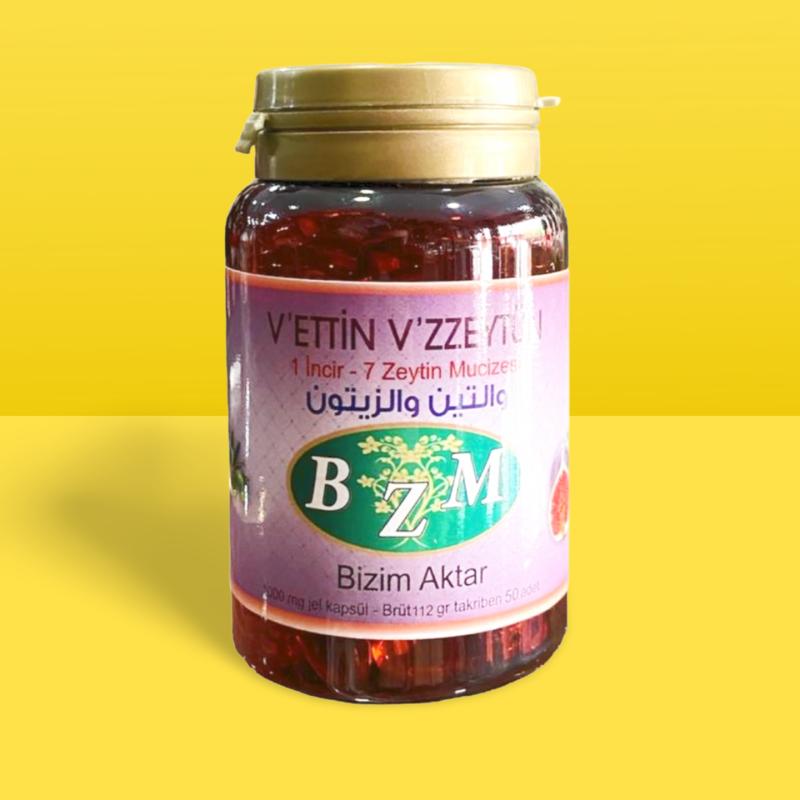 Zeytinyağı ve İncir Yağı Kapsülleri 