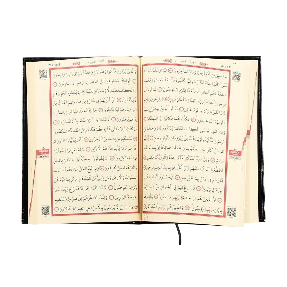 Kabe Maketli Kur’an-ı Kerim (Orta Boy 16*24) Gümüş