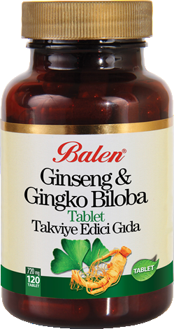  Ginseng & Gingko Biloba Tableti