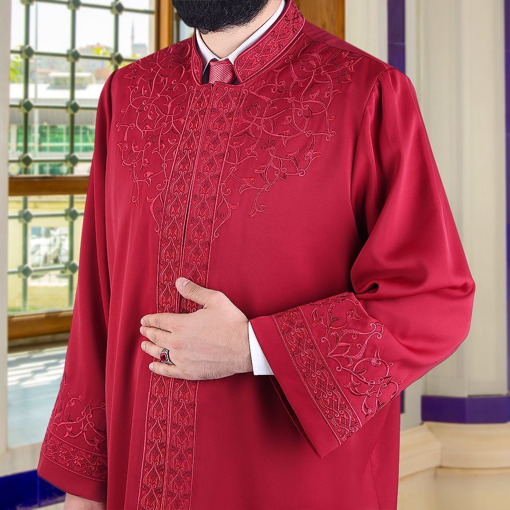 Cezeri İmam Cübbesi Bordo