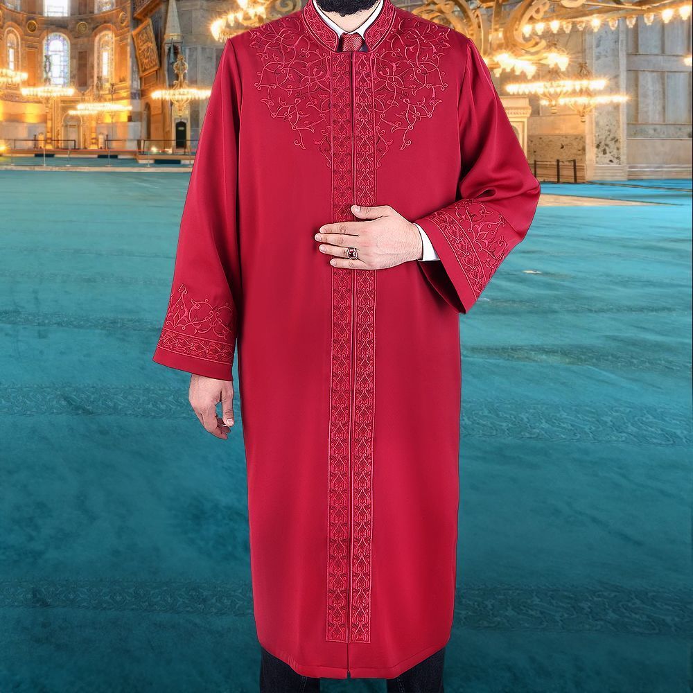 Cezeri İmam Cübbesi Bordo