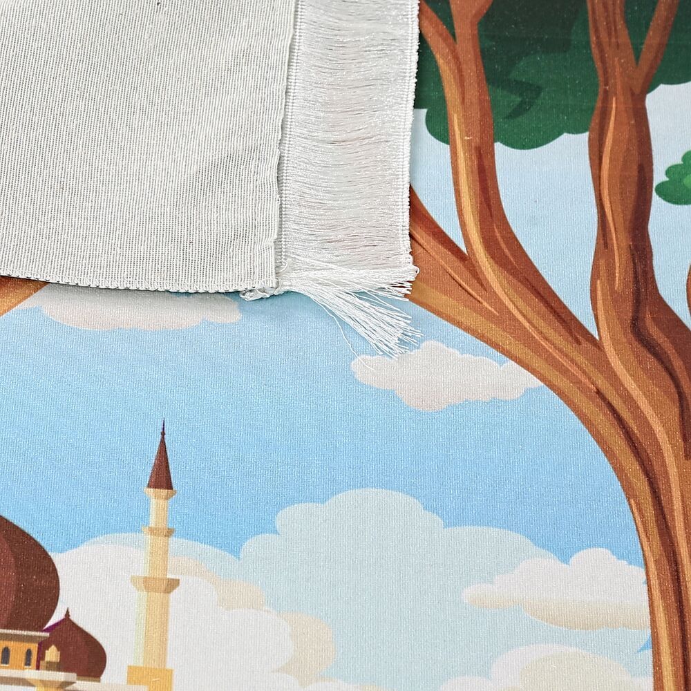 Çocuk Seccadesi Ağaç- Kahve 82×45 cm 110 gr - Tesbih Hediyeli