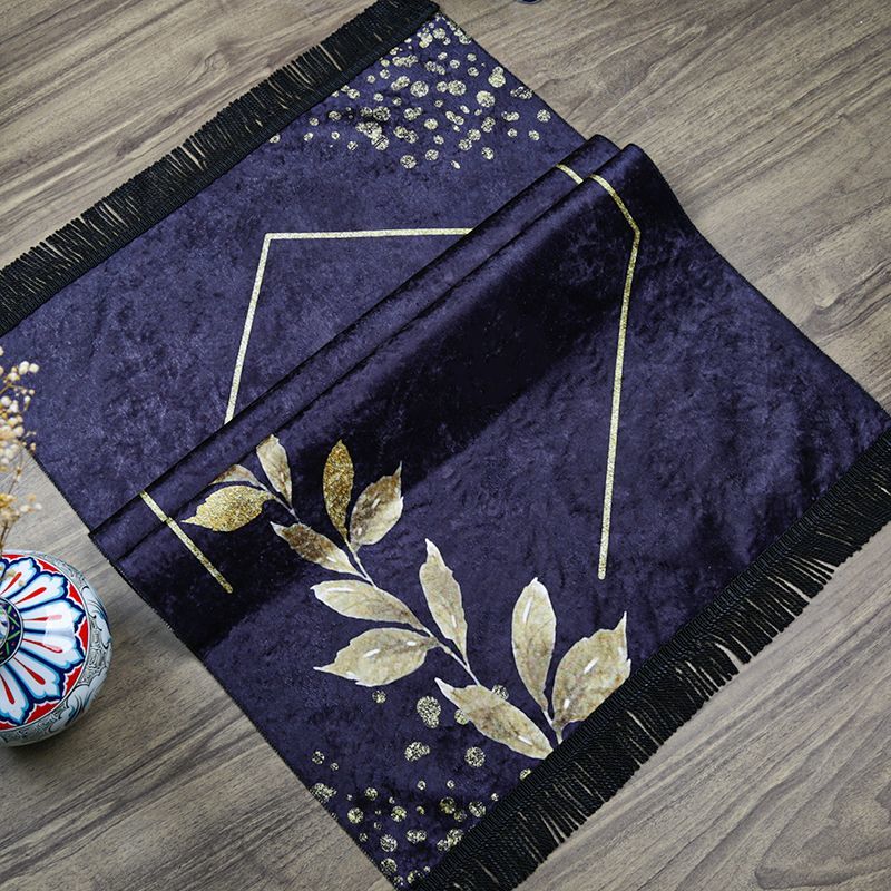 Hediyelik Seccade Hüma Siyah 65x115 cm - 320 gr