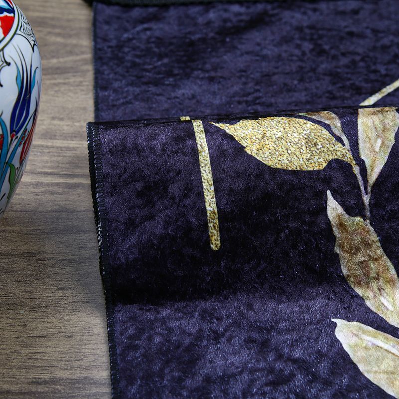 Hediyelik Seccade Hüma Siyah 65x115 cm - 320 gr