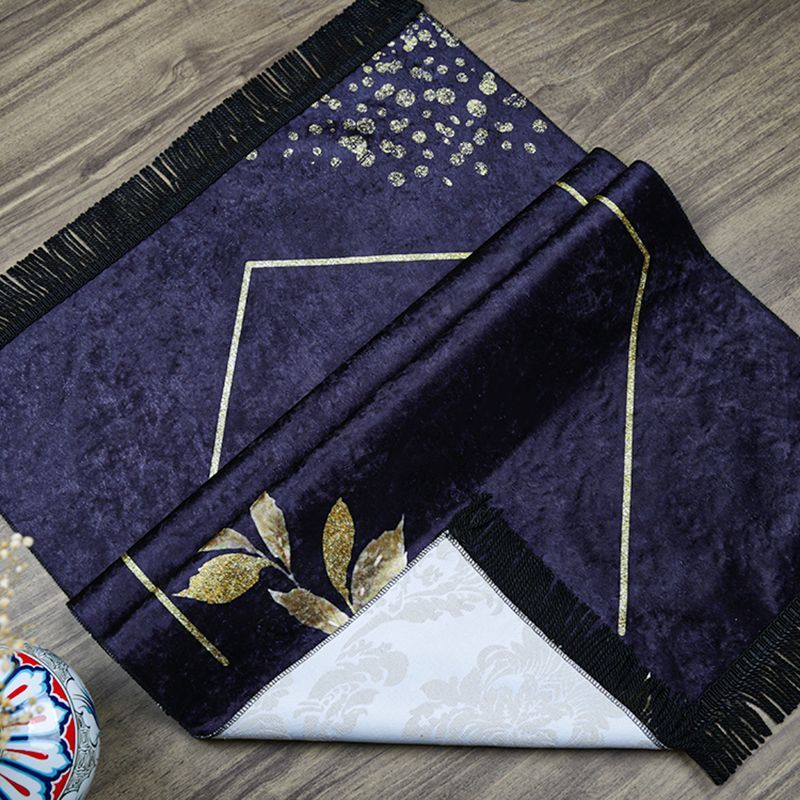 Hediyelik Seccade Hüma Siyah 65x115 cm - 320 gr