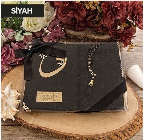 Şal, İsme Özel Yasin Kitabı, İnci Tesbih Dini Hediyelik-Kcyb-si̇yah