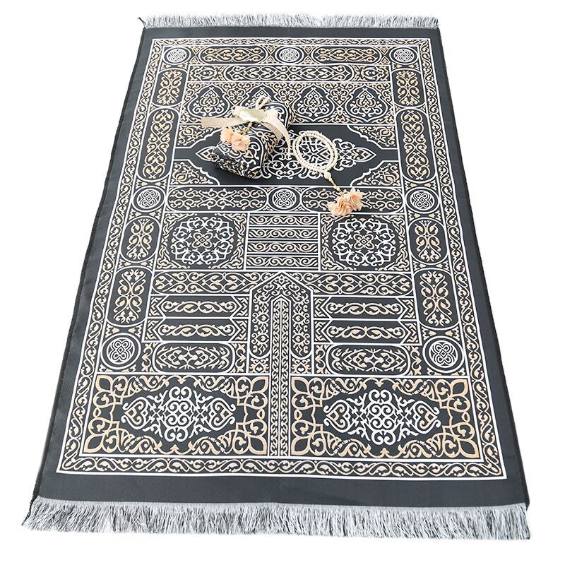 Hediyelik Kabe Kapısı Seccade & Güllü İnci Tesbih