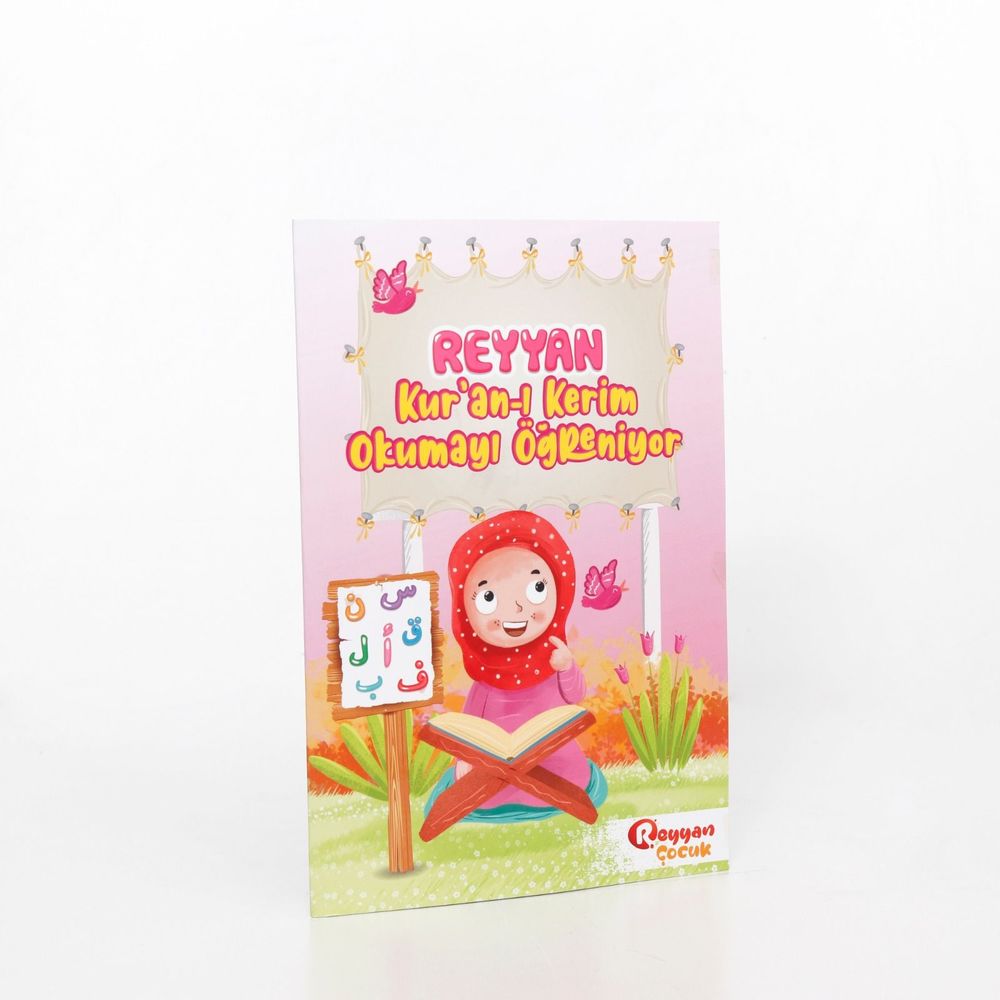 12 Parça Dinimi Öğreniyorum Reyyan Çocuk Eğitim Seti Pembe