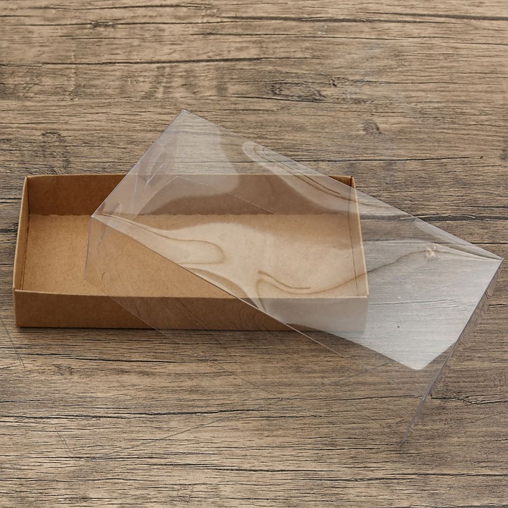 Hediyelik Şal Pembe, İnci Tesbih, Kraft Asetat Kutulu (20×10) Set