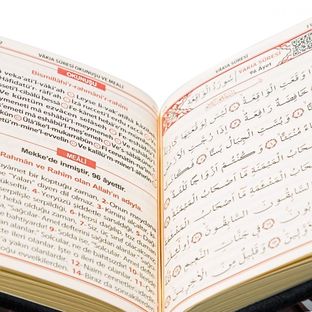 Hediye Seti İpek Nur Seccade, Çanta Boy Kadife Yasin, İnci Tesbih, Seti Siyah