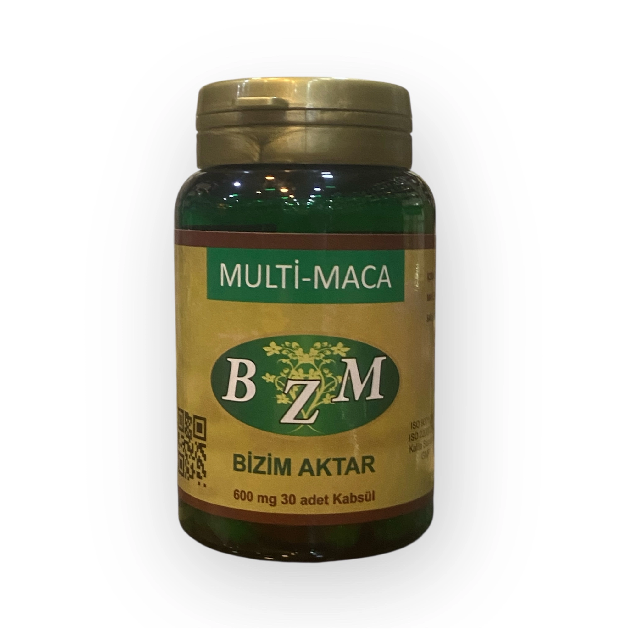 BZM Multi-Maca Kapsülü 600 Mg 30’lu