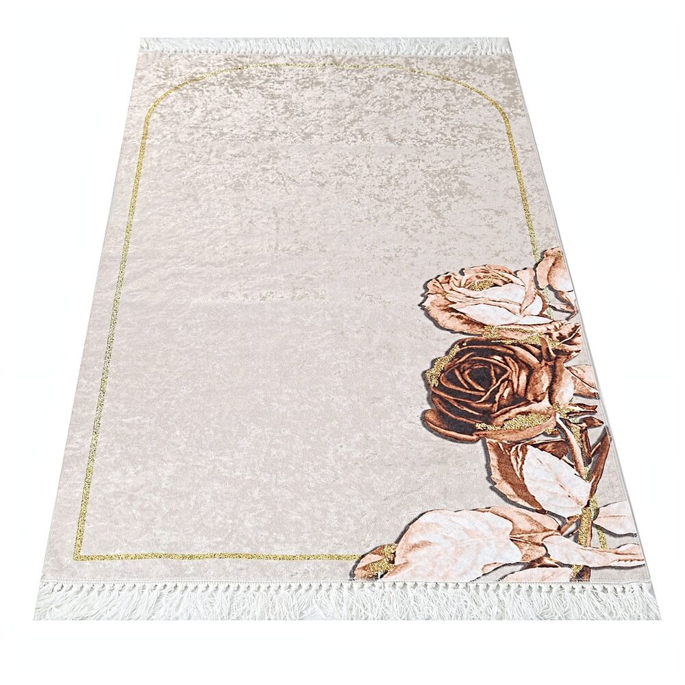 Hediyelik Seccade Serinsu Krem 65x115 cm - 320 gr