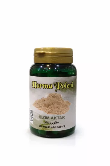 Hurma Poleni Kapsülü 600 mg 30’lu
