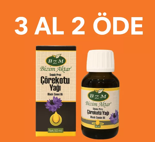 BZM ÇÖREK OTU YAĞI (50ML) 3AL2ÖDE