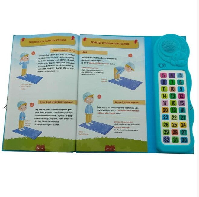 Kendi Kendime 10 Saat’de Kuran Öğreniyorum Sesli Cihazlı Kitap Mavi