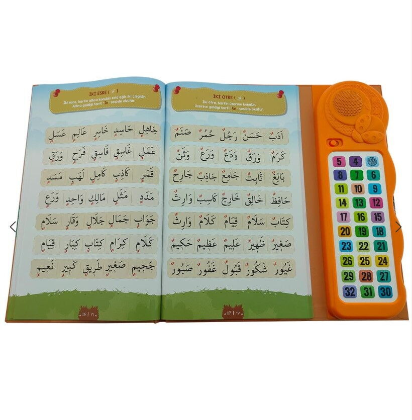 Kendi Kendime 10 Saat’de Kuran Öğreniyorum Sesli Cihazlı Kitap Turuncu